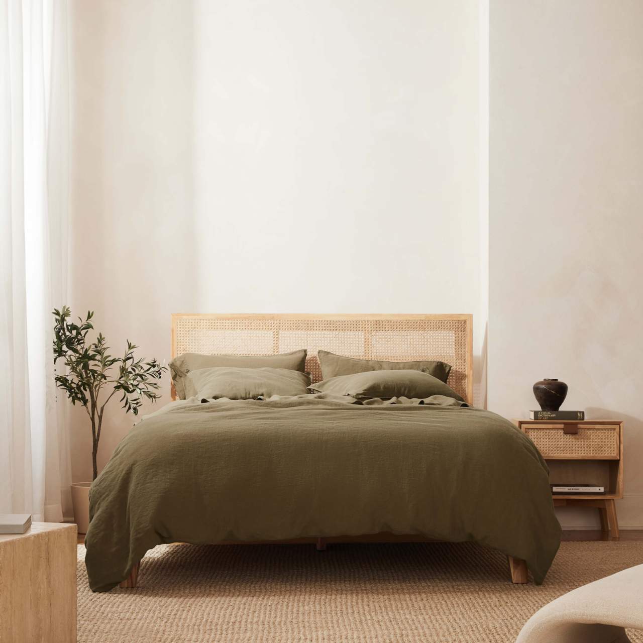 Cocoon™ Ensemble de drap en lin 100% Européen