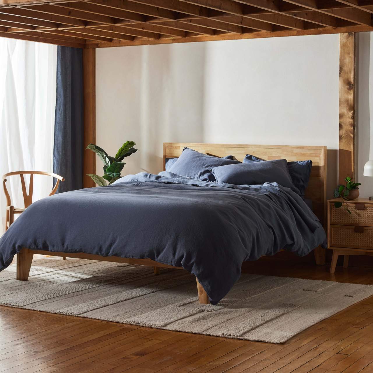 Cocoon™ Ensemble de drap en lin 100% Européen