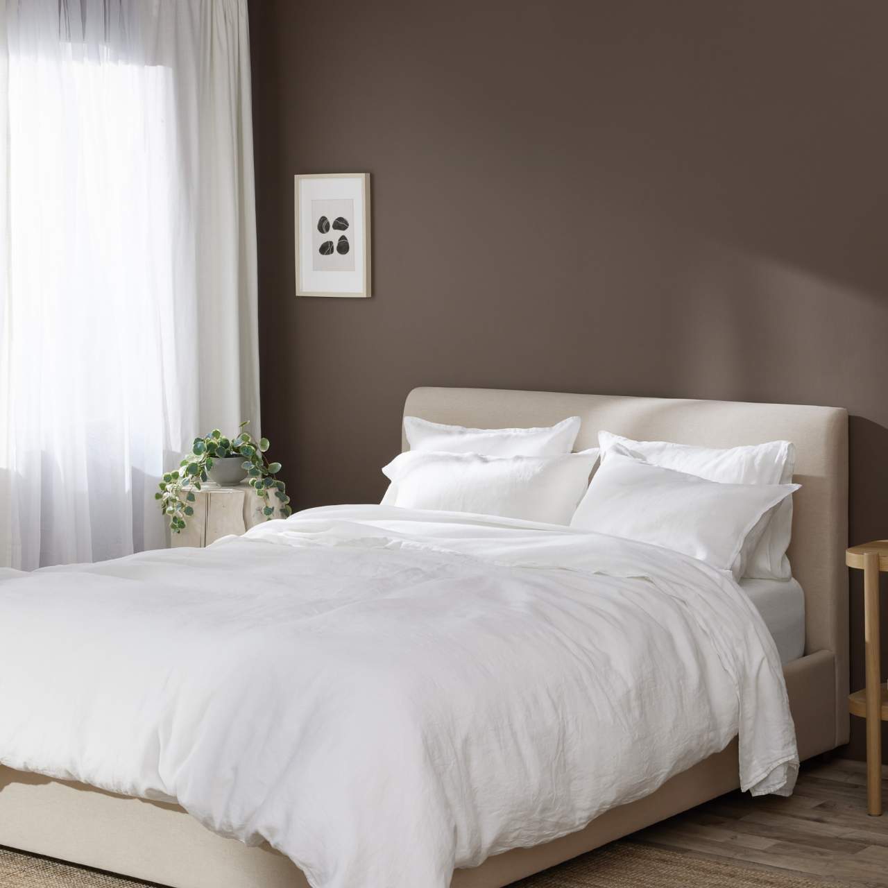 Cocoon™ Drap plat en lin Européen