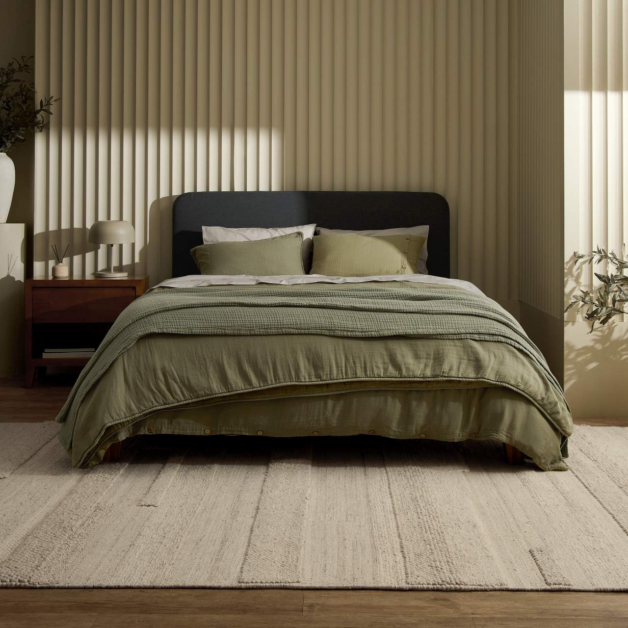 Cocoon™ Couvertures et linge de lit en mousseline