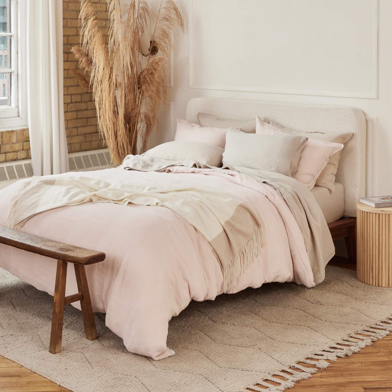 Cocoon™ Drap plat en lin Européen